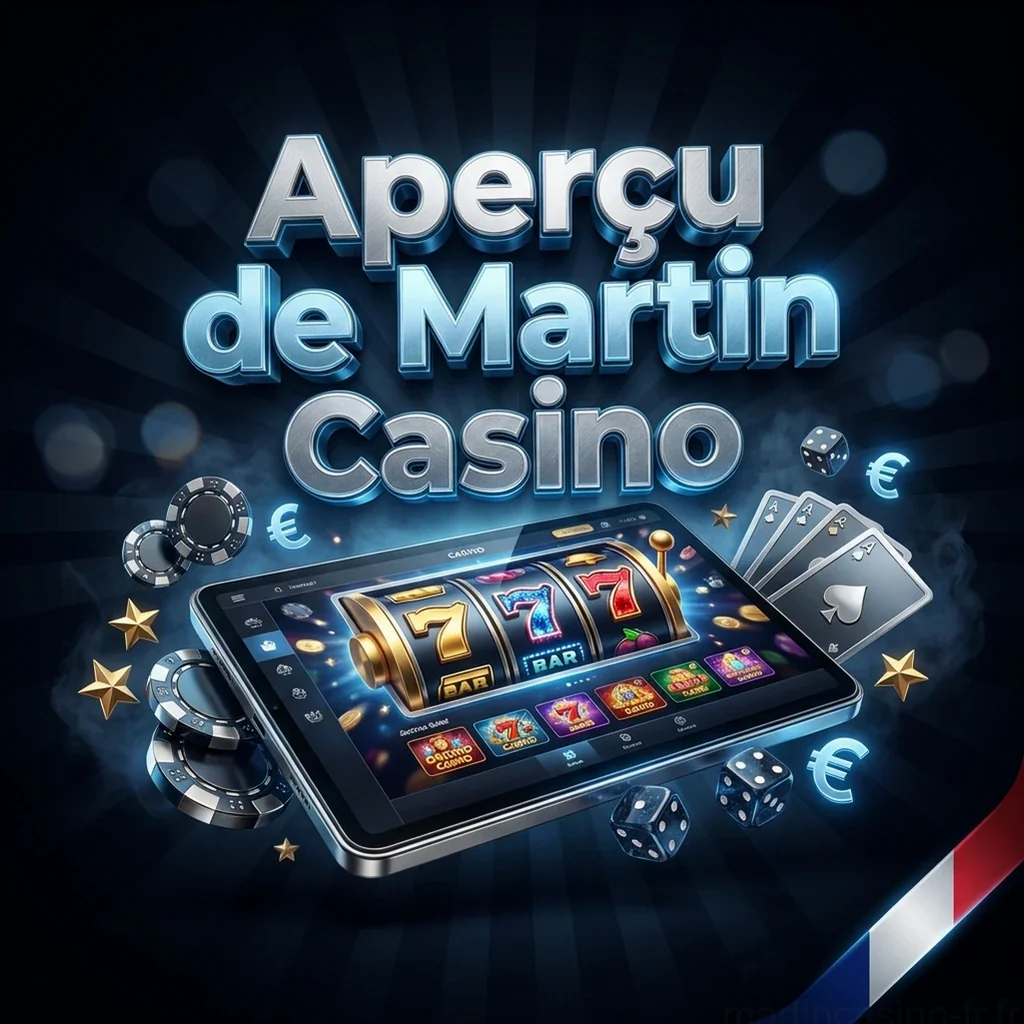 Screenshot der Martin Casino Homepage mit Registrierungsbutton und Spielauswahl